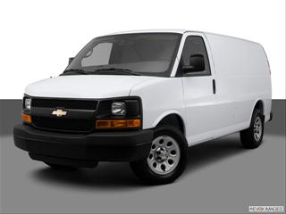 2012 Chevrolet Express 2500 Cargo 3-door  Regular Van Front angle medium view photo
